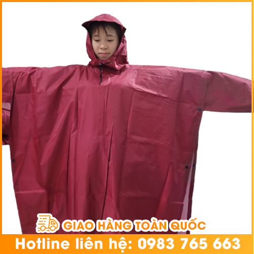 Áo mưa cánh dơi - áo Mưa Quảng Cáo - Cơ Sở Sản Xuất áo Mưa Khải Nam